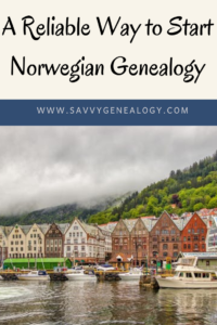 a reliable way to start Norwegian genealogy, www.savvygenealogy.com